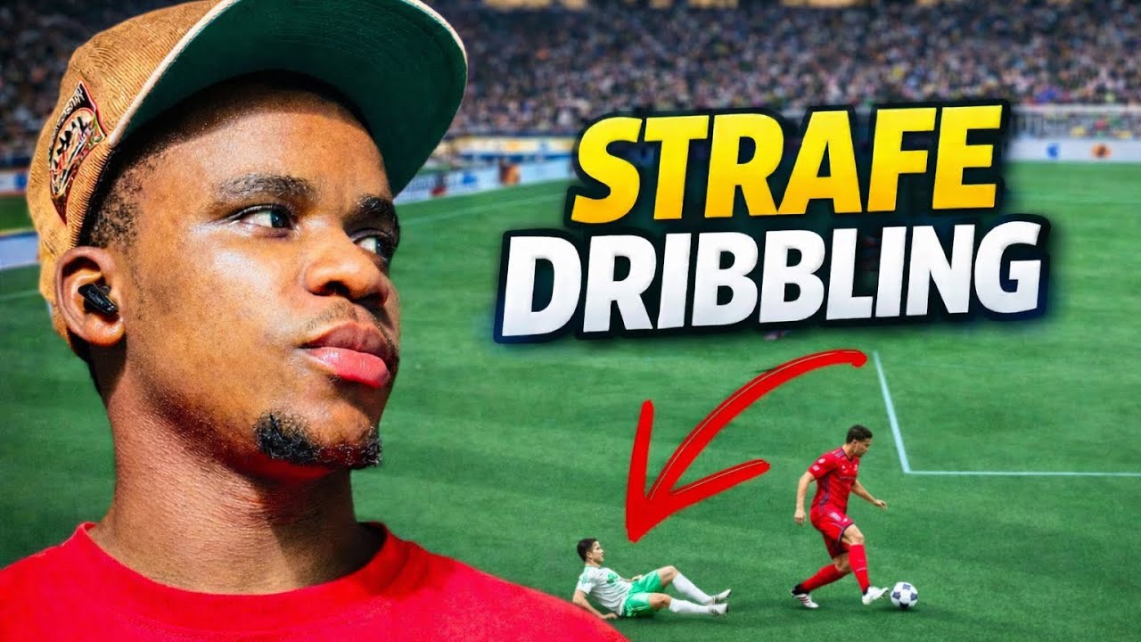 HOW TO STRAFE DRIBBLE IN FC MOBILE|GAMEPLAY.