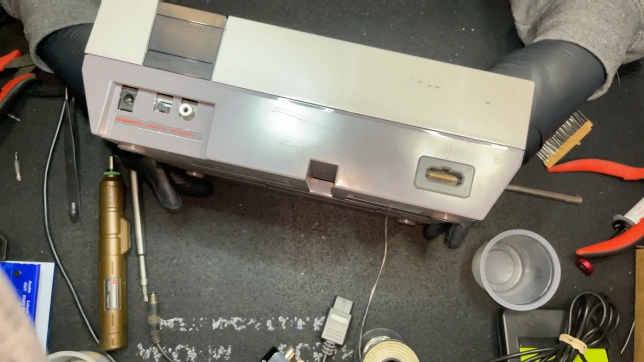 Nintendo NES LAVARGB v1.2 Install - Laser Bear Industries Multiout