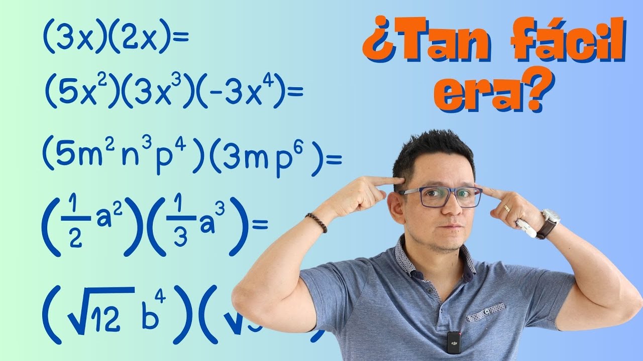 Multiplicación de monomios