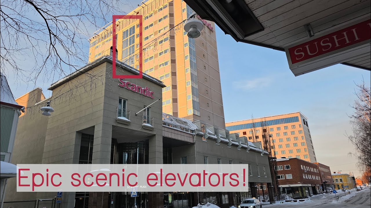 Tour! Hotel Scandic Plaza in Umeå, Sweden