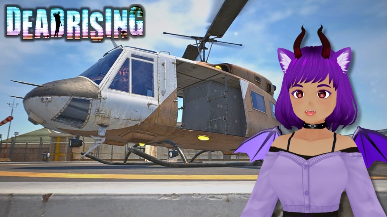 The helicopter is here! (Dead Rising)