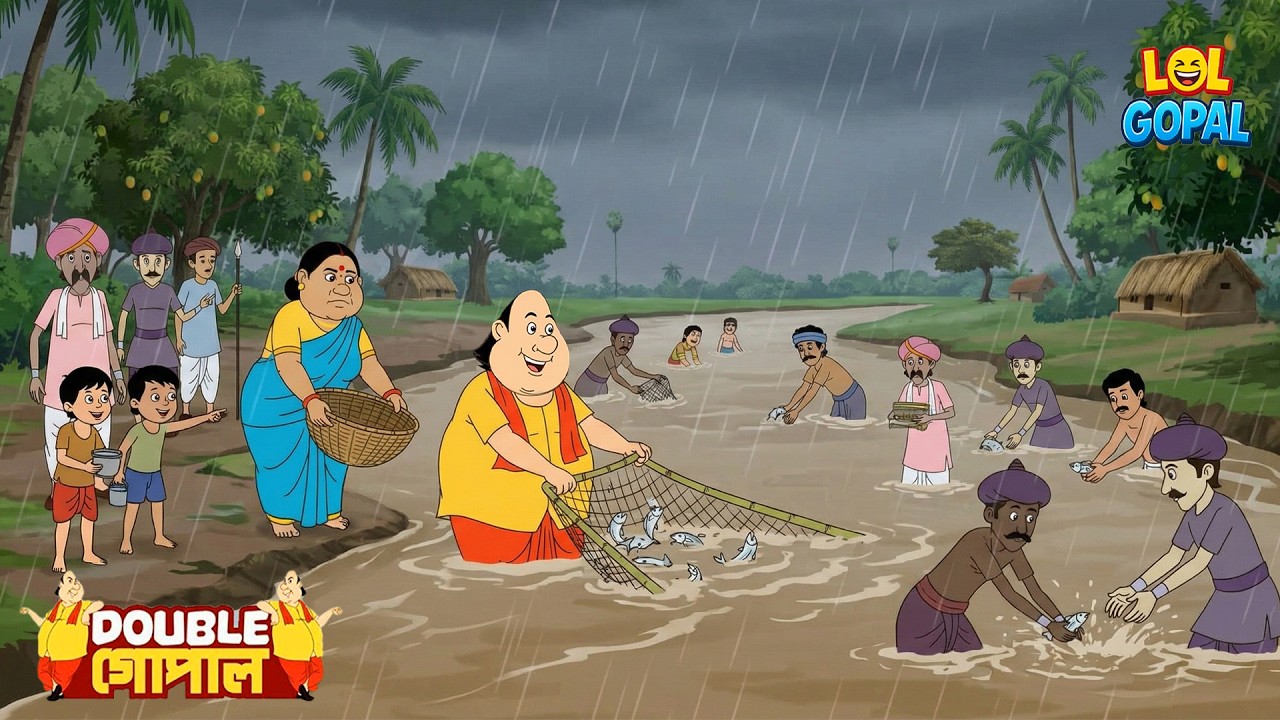 নদীর তীরে গোপালের নতুন ঝামেলা | Gopal Bhar (Bengali) | গোপালভাঁড় | Fun With Gopal | New Episde
