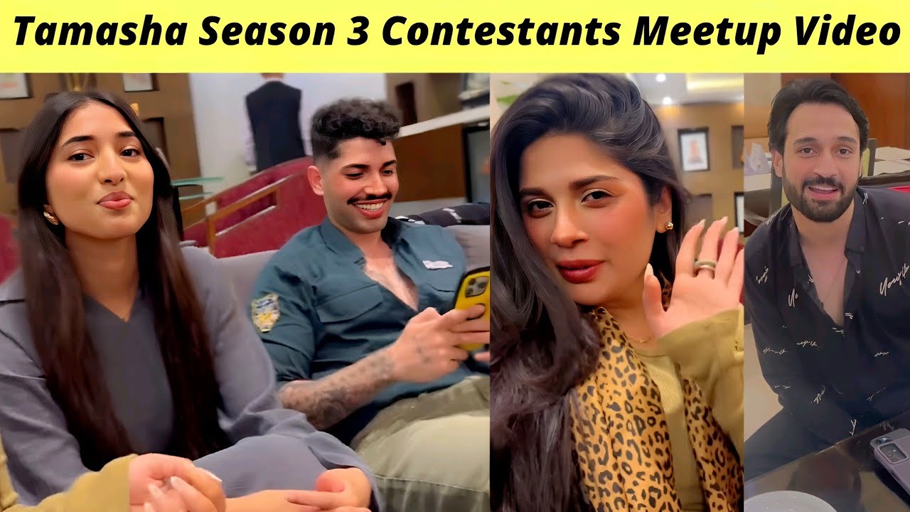 Tamasha Season 3 Contestants Meetup | Tamasha Season 3 Ary Digital | Zaib Com
