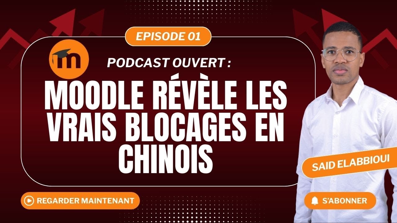 Moodle révèle les vrais blocages en chinois 🇨🇳 | Pourquoi les apprenants n'avancent pas ?