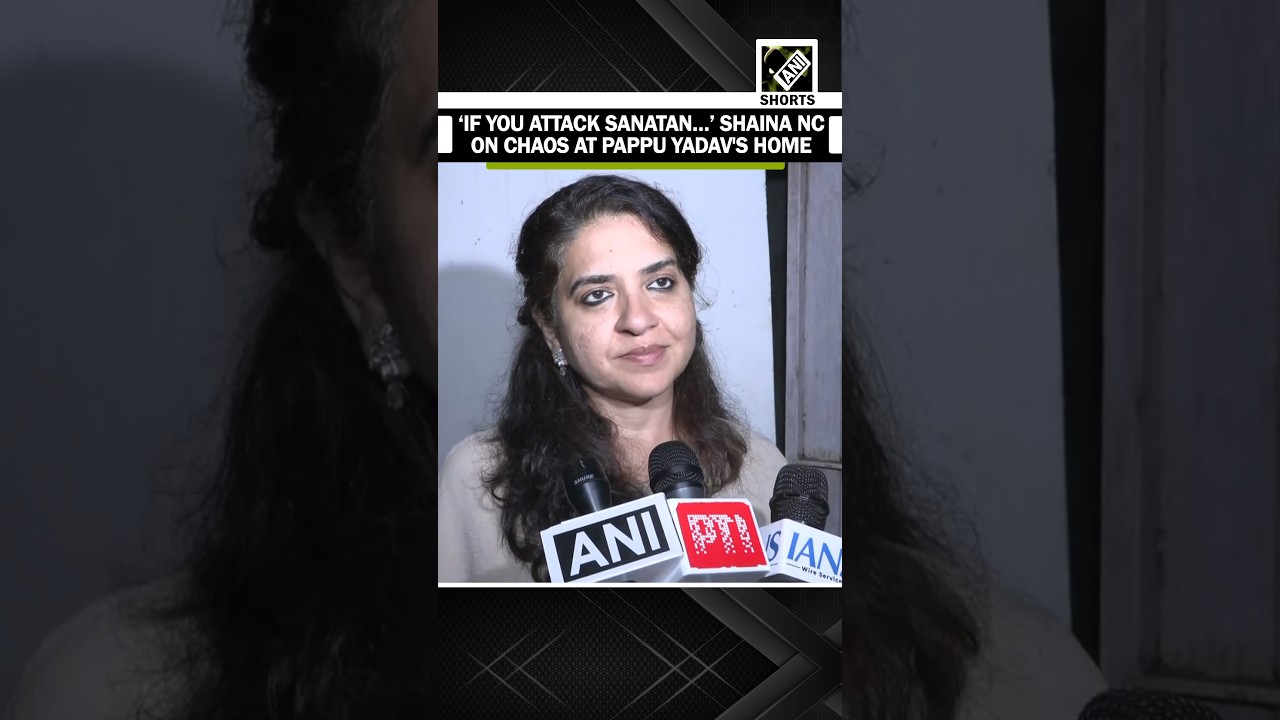 &lsquo;If you attack Sanatan&rsquo;: Shaina NC reacts to chaos at Pappu Yadav's residence