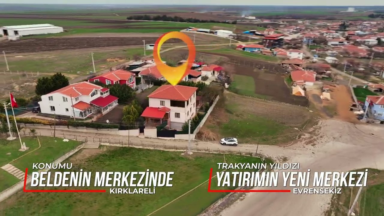 GENİŞ BAHÇELİ KAPALI GARAJLI ÇİFT BALKONLU SATILIK 5+1 VİLLA