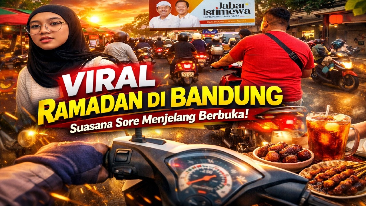 VIRAL! Suasana Sore Menjelang Buka Puasa di Bandung | Ramadan di Bandung
