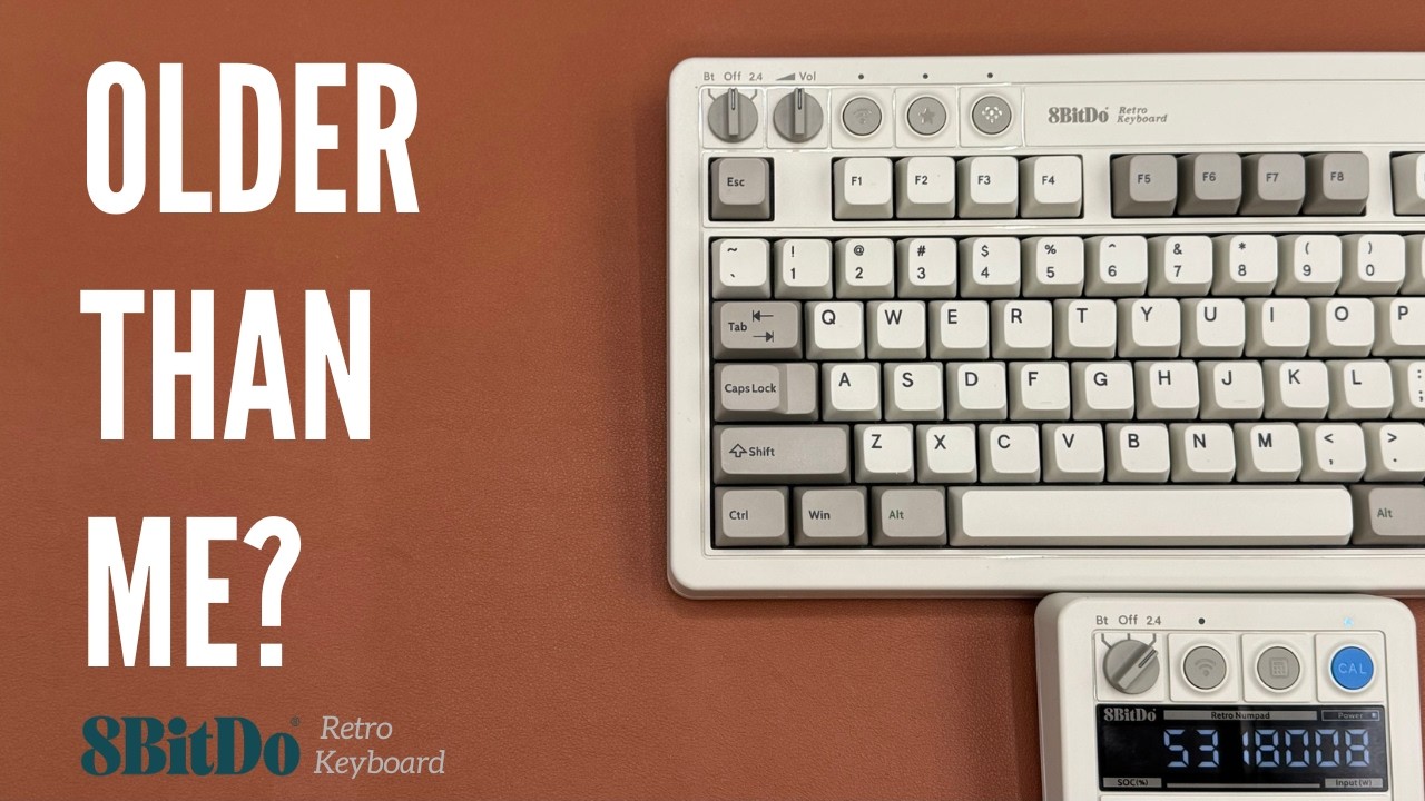 This Keyboard is Older Than Me (8Bitdo Retro)