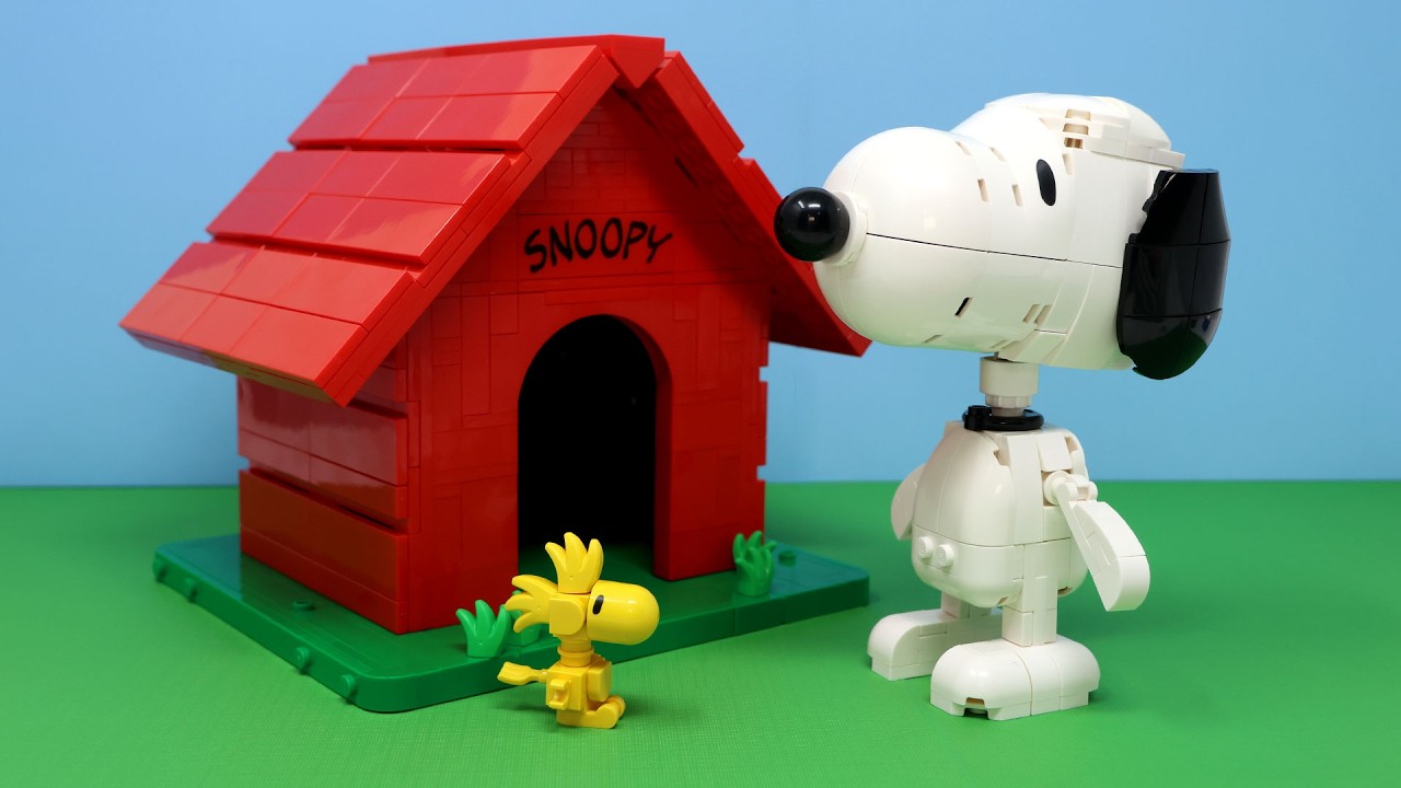 Собираем будку Снупи из LEGO | CollectPeanuts.com