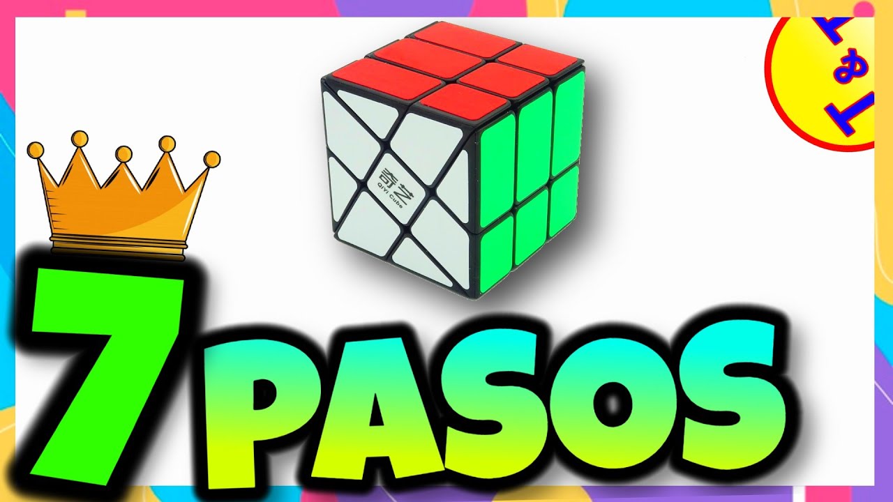 😲Cómo ARMAR el CUBO WINDMILL 3X3  (Tutorial) PASO A PASO🤩