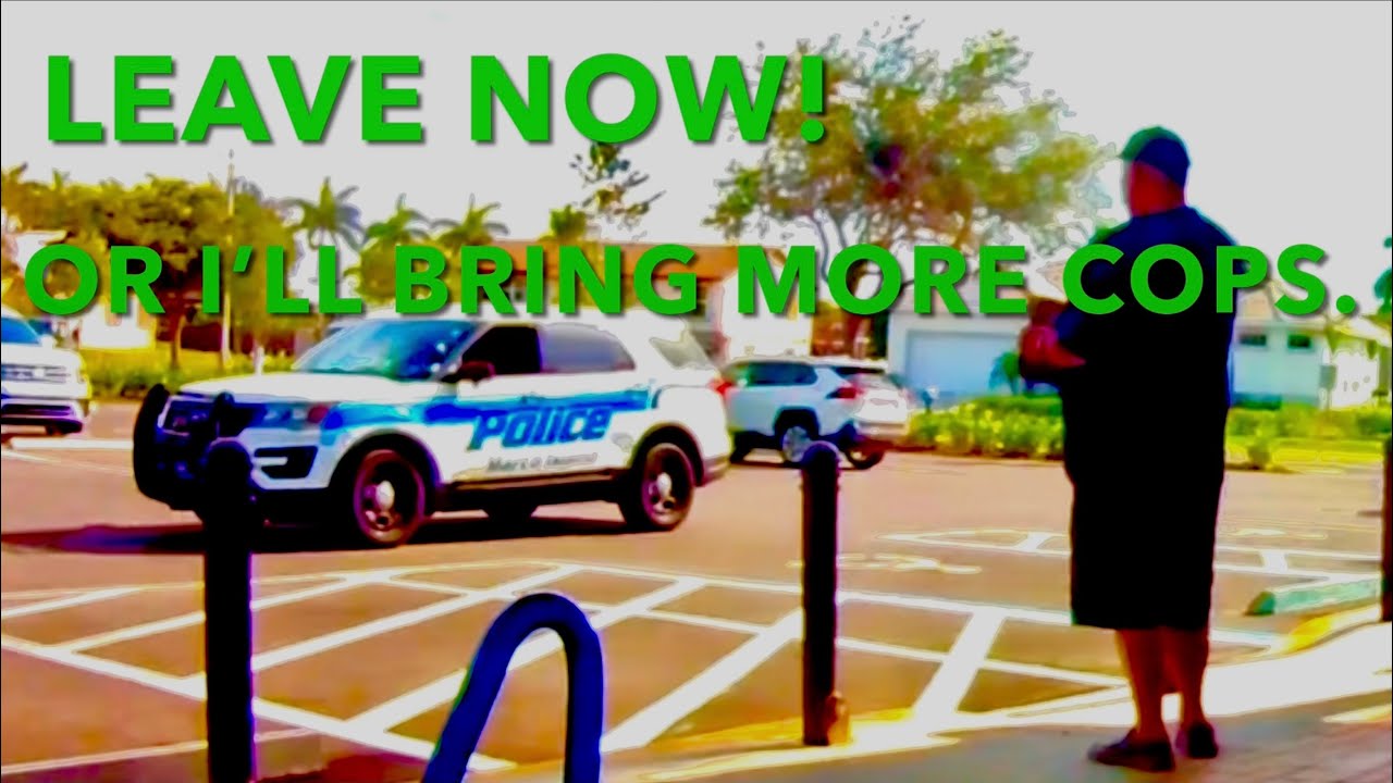 Call 911! He’s Talking To People!