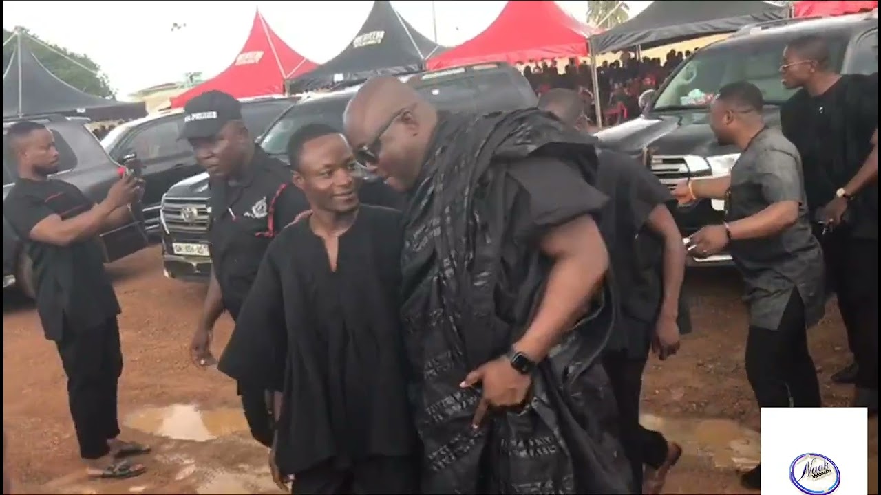 Funeral of the late Atebubu manhene...Greatness and unity among chiefs
