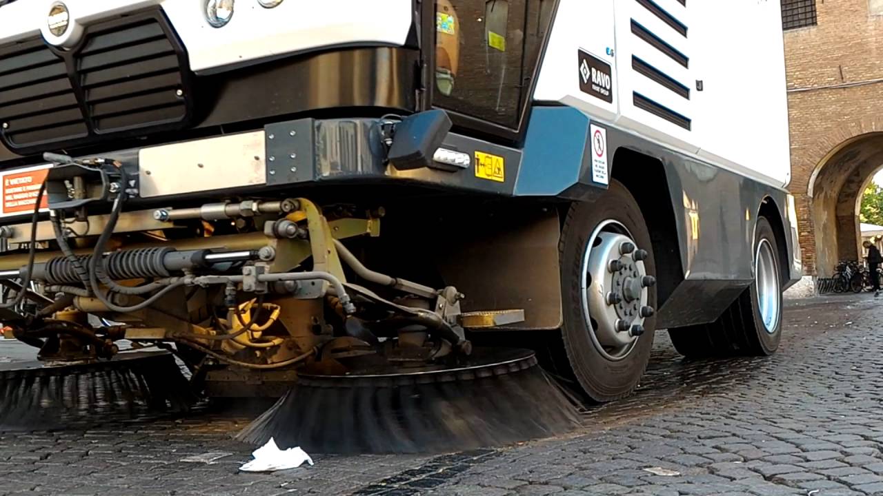 La pulizia delle strade
