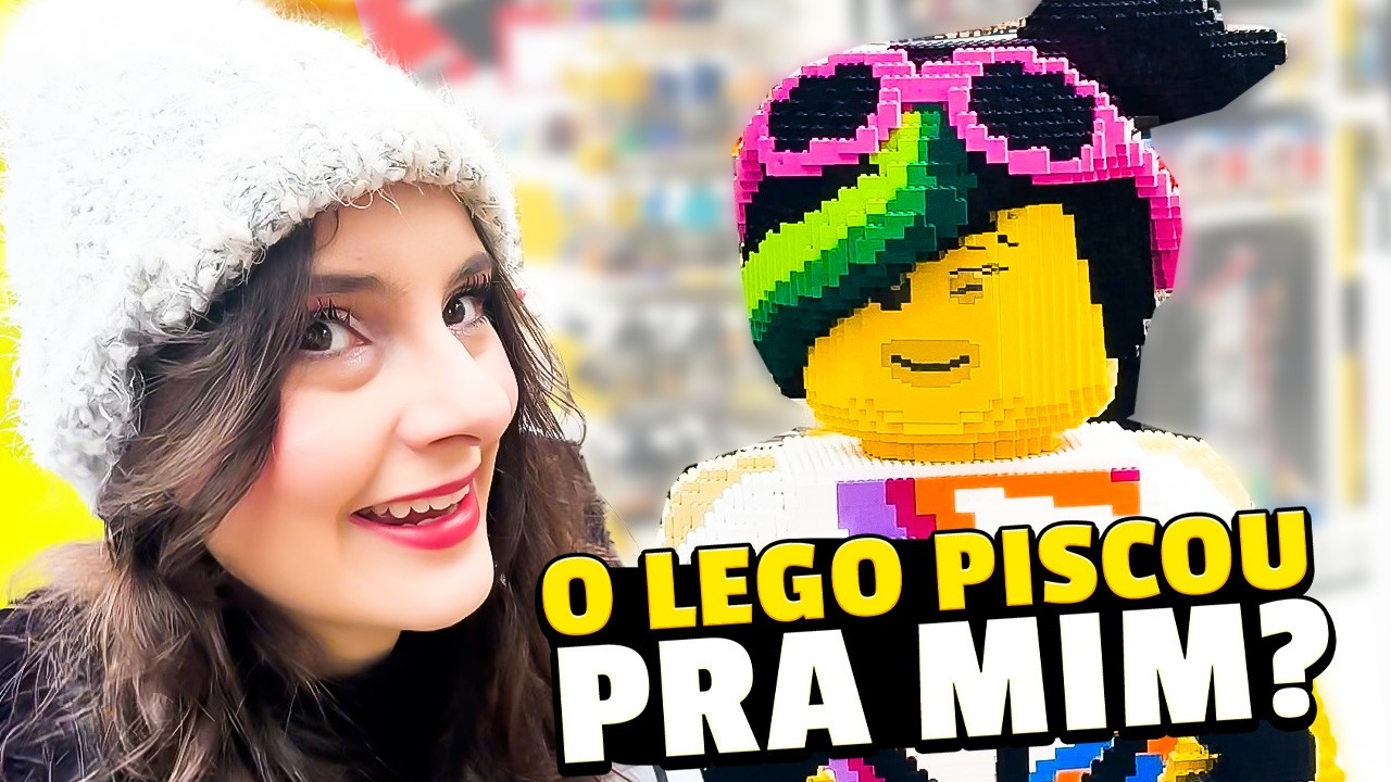 Visitando a LOJA GIGANTE de LEGO na ESPANHA!