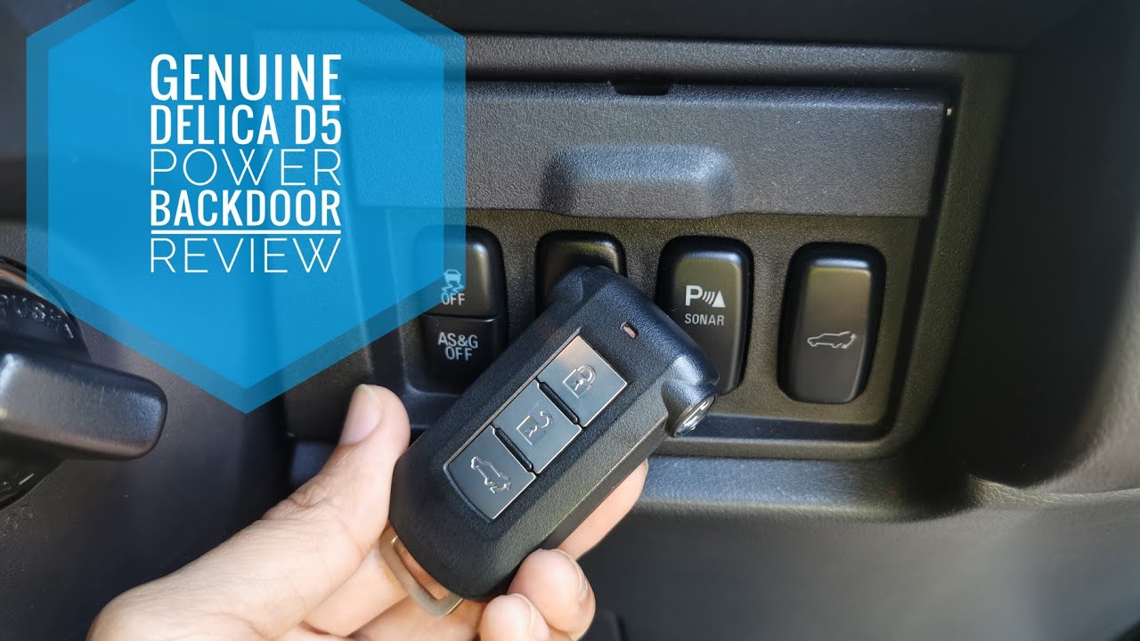Mitsubishi Delica D5 - Genuine Power Backdoor Review (JDM Style)
