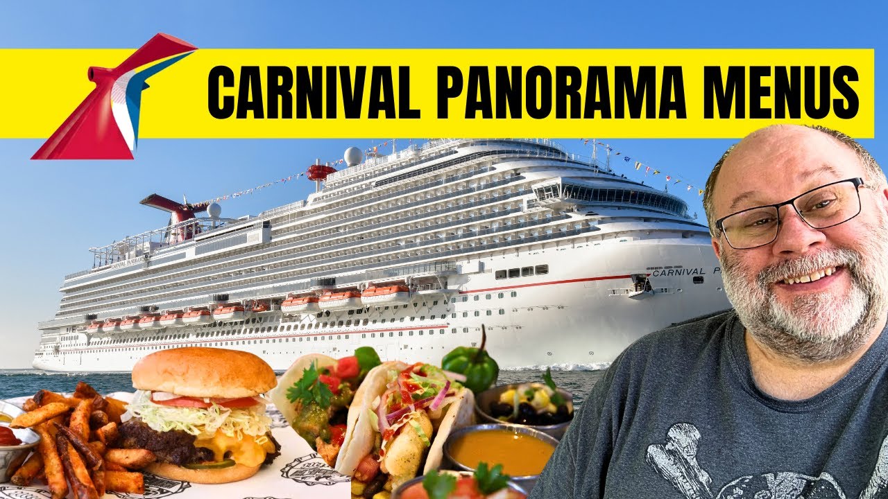 Carnival Panorama Menus & Food Highlights   Included Food & Specialty Dining