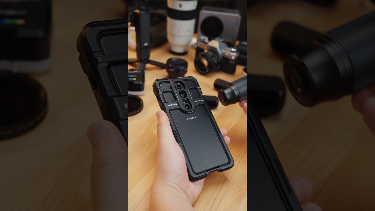 PA086 Sony Xperia PRO-I cage upgrade Your Mobile Filmm#videography