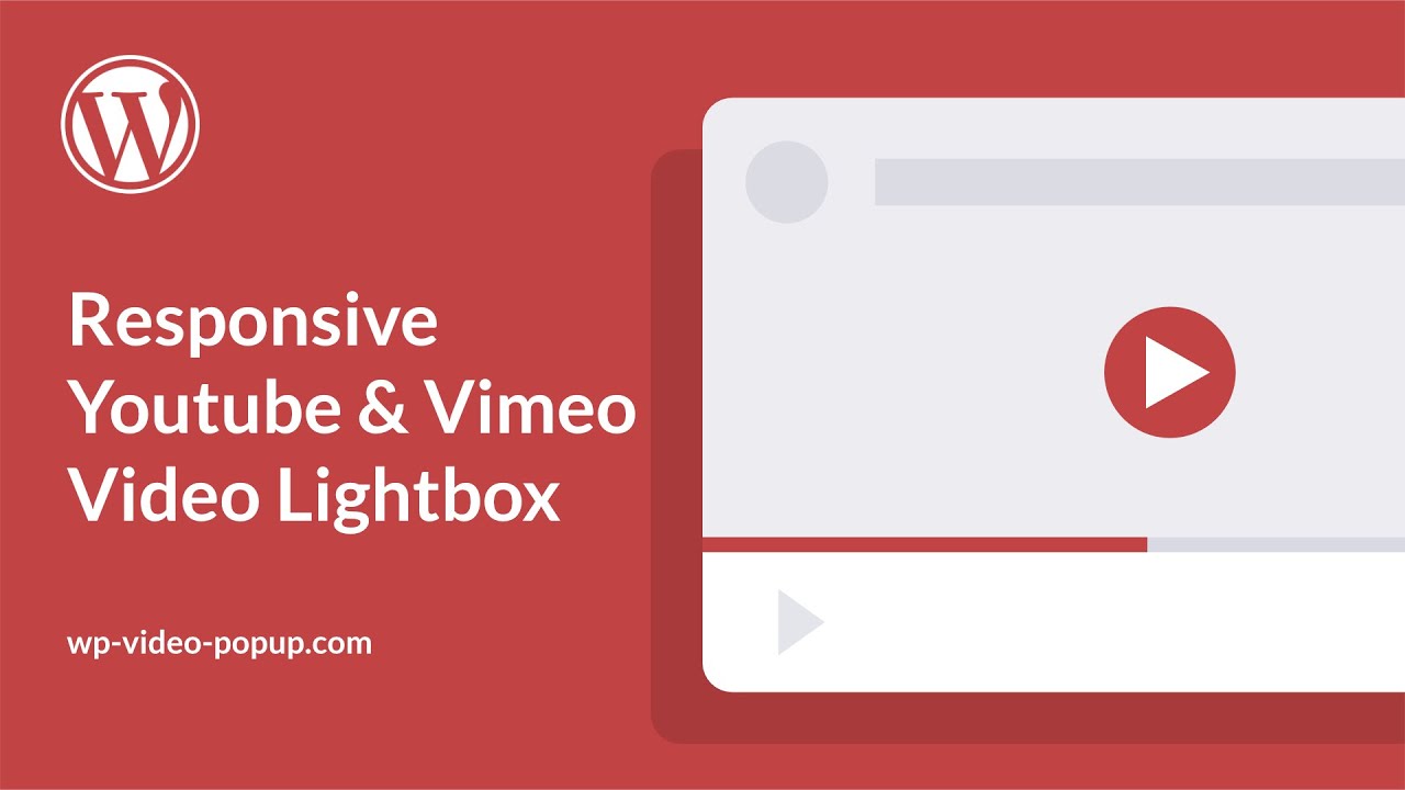 WordPress Video Lightbox Plugin - WP Video Popup