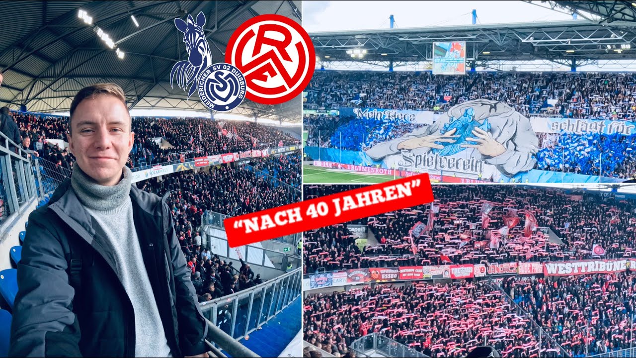 ESKALATION Im Pott-Duell &bull; MSV DUISBURG - ROT-WEISS ESSEN, Your Local RUHR Valley DERBY Experience