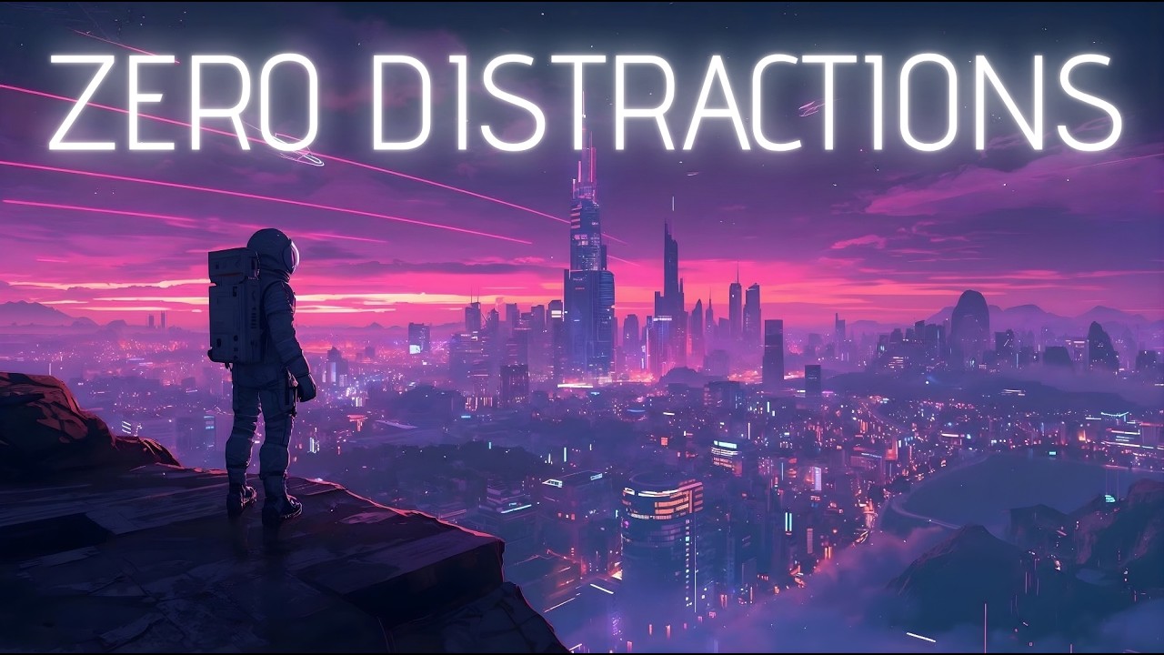 YEAR 2170 | Chill Synthwave Mix for Deep Focus & Productivity