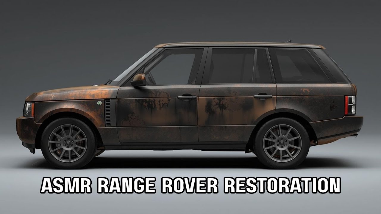 ASMR Range Rover Restoration | Deep Cleaning, Repair & Satisfying Car Sounds