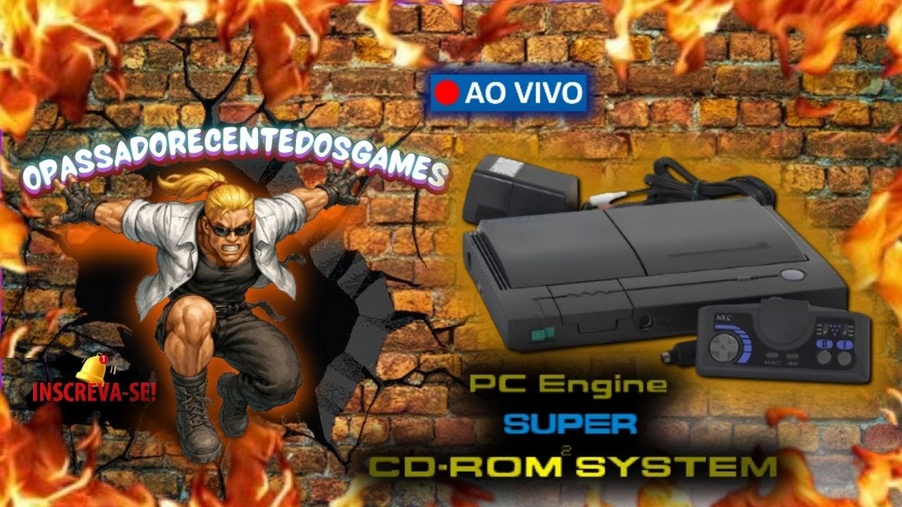 PC ENGINE TURBOGRAFX-16  AO-VIVO!