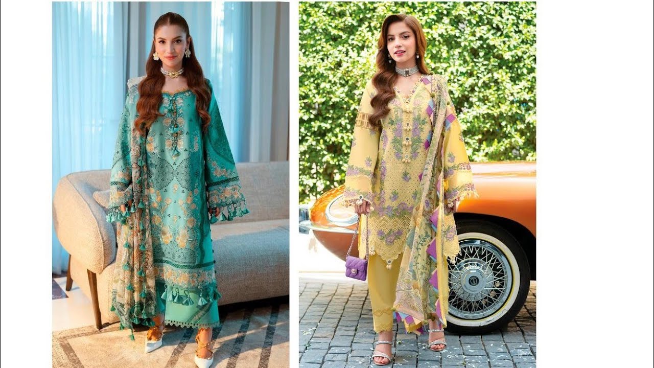 Pre ramadan collection part 2 😍👌Pakistani embroidered suits order no  9818107317