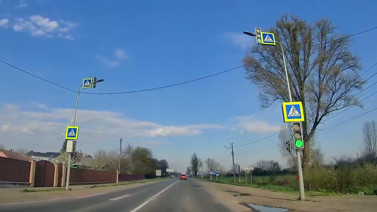 Driving in Ukraine. Stunning road Chernivtsi – Zabolotiv / A virtual journey by car. Western Ukraine