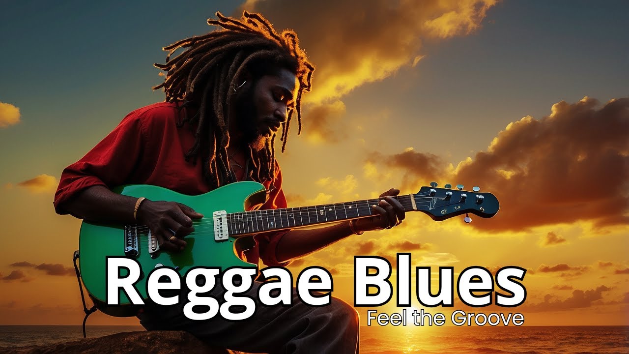 Reggae Blues Vibes 🌴🎸 | Smooth Guitar for Relax, Work & Late Nights