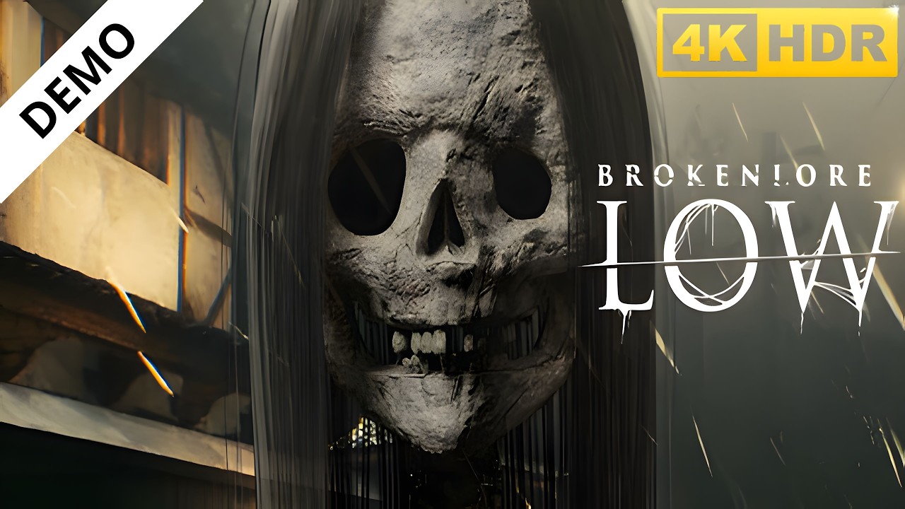 🕷️ BrokenLore: LOW | 🎮 Demonstração | 🌈 4K / HDR / ⚡ 60FPS | 🤫 Sem Comentários