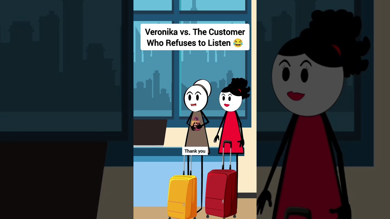 Veronika vs. Customers, Corporate Lies, and Office Drama #corporate #animation