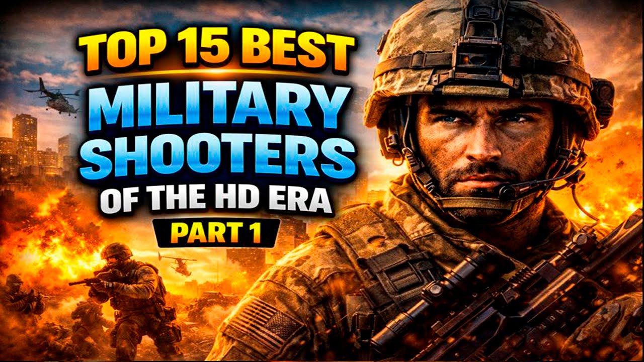 TOP 15 BEST MILITARY & WAR SHOOTERS OF THE HD ERA