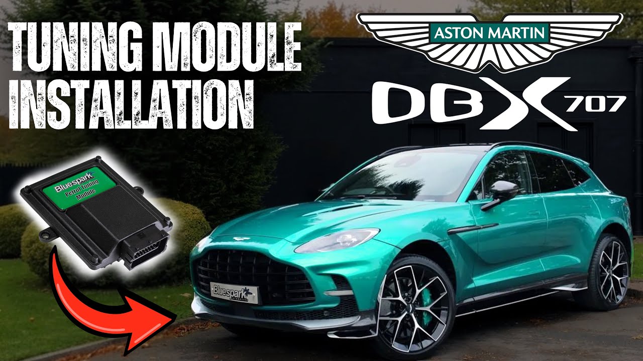 Установка блока чип-тюнинга на Aston Martin DBX 707 4.0 V8