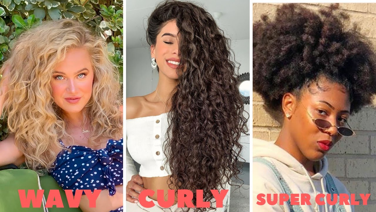 How To Find Your Curl Type! | ALL Hair Types w/ Pictures ( + products recommendations)