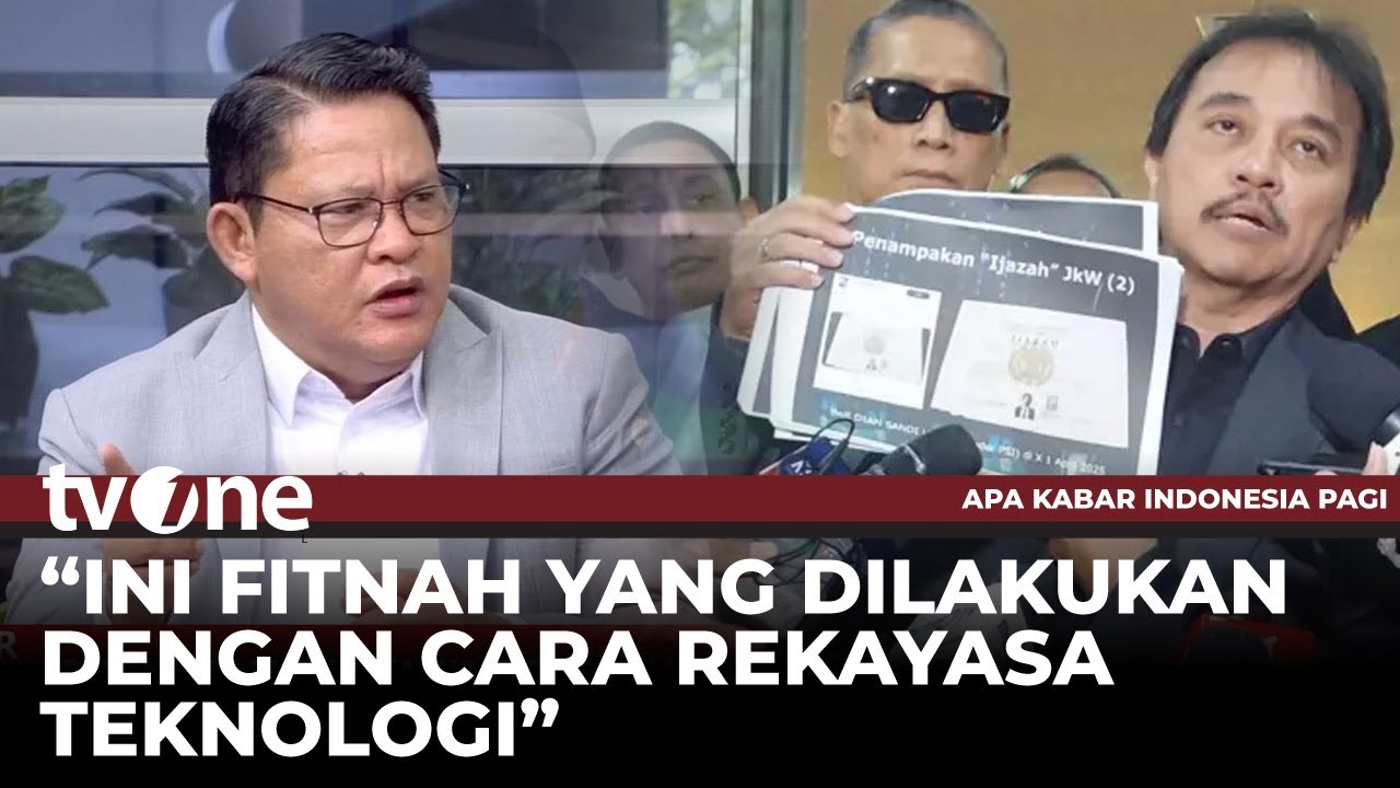 Korban Fitnah? Kuasa Hukum Jokowi: Kok Bisa Teknologi Membuat Ijazah Asli Menjadi Palsu | tvOne