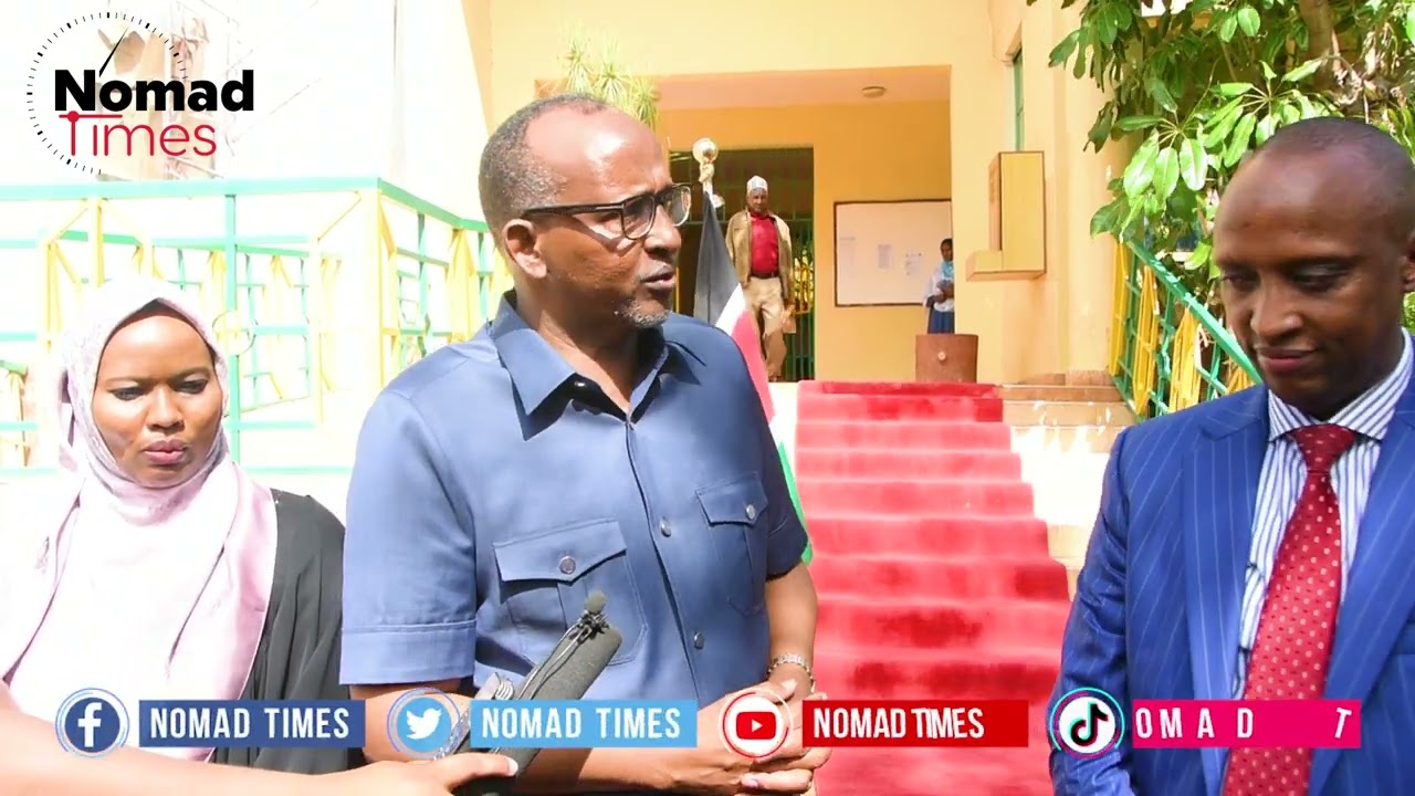 ISIOLO LEADERS MEET CS ADEN DUALE TO RESOLVE LAND DISPUTE BETWEEN KDF AND BURAT LOCALS