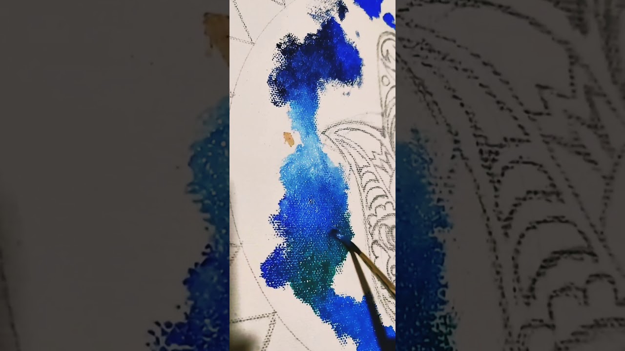 Hamsa Hand 🧿 Painting | Timelapse | Ankita Mehani