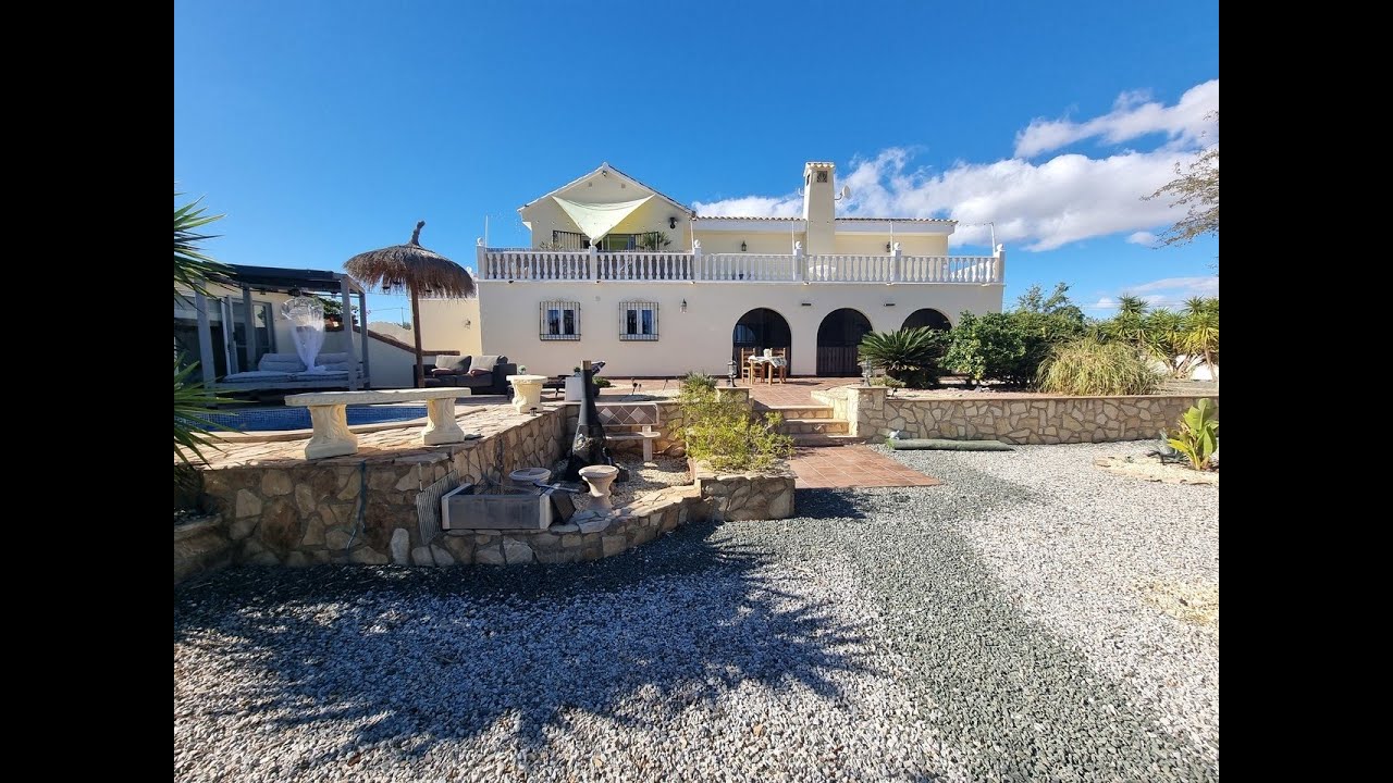 Spanish Property Choice Video Property Tour - Cortijo/Finca A1412, Albox, Almeria, Spain. 499,000€