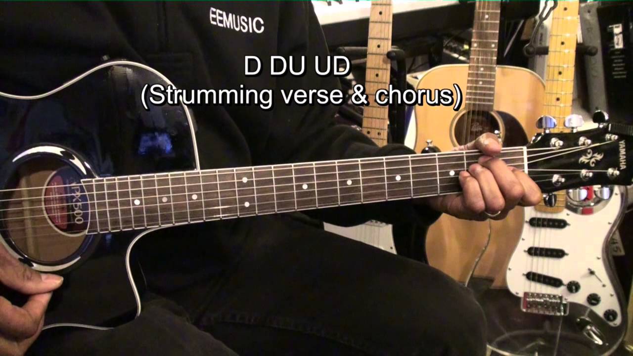 How To Play POMPEII Bastille On Guitar Lesson No Capo @EricBlackmonGuitar