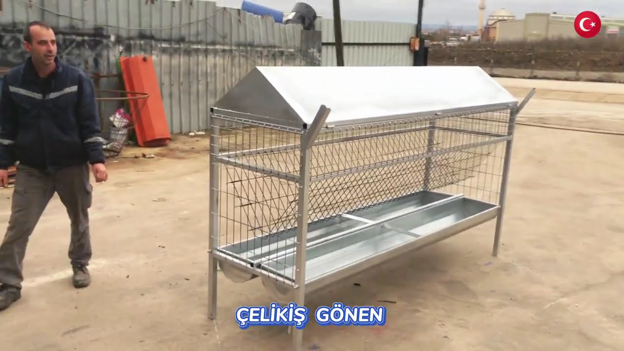 KEÇİ VE KOYUNLAR İÇİN YÜKSEK KALİTEDE TASARLANMIŞ ÖZEL OTLUK, YEMLİK VE YONCALIK