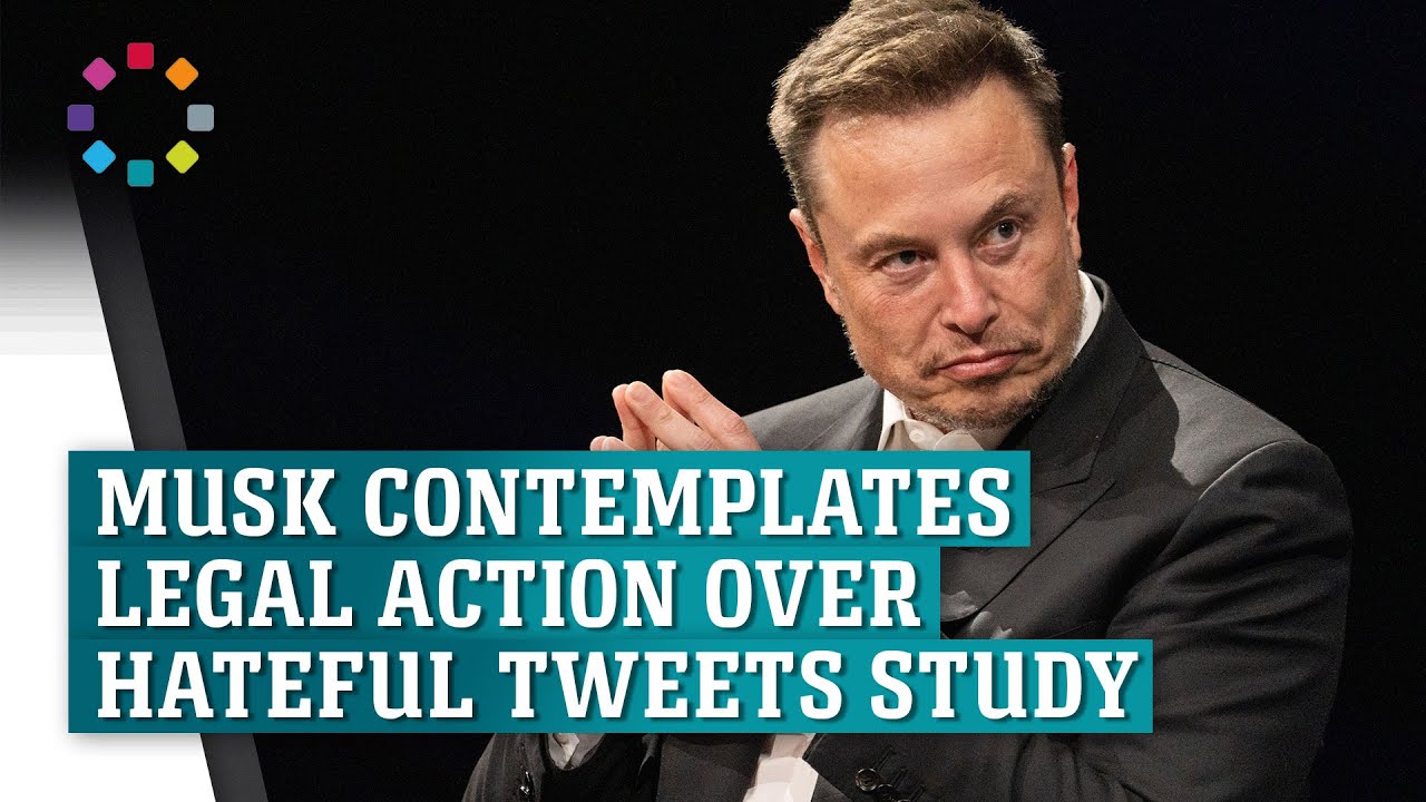 Elon Musk threatens legal action against researchers over hateful tweets study
