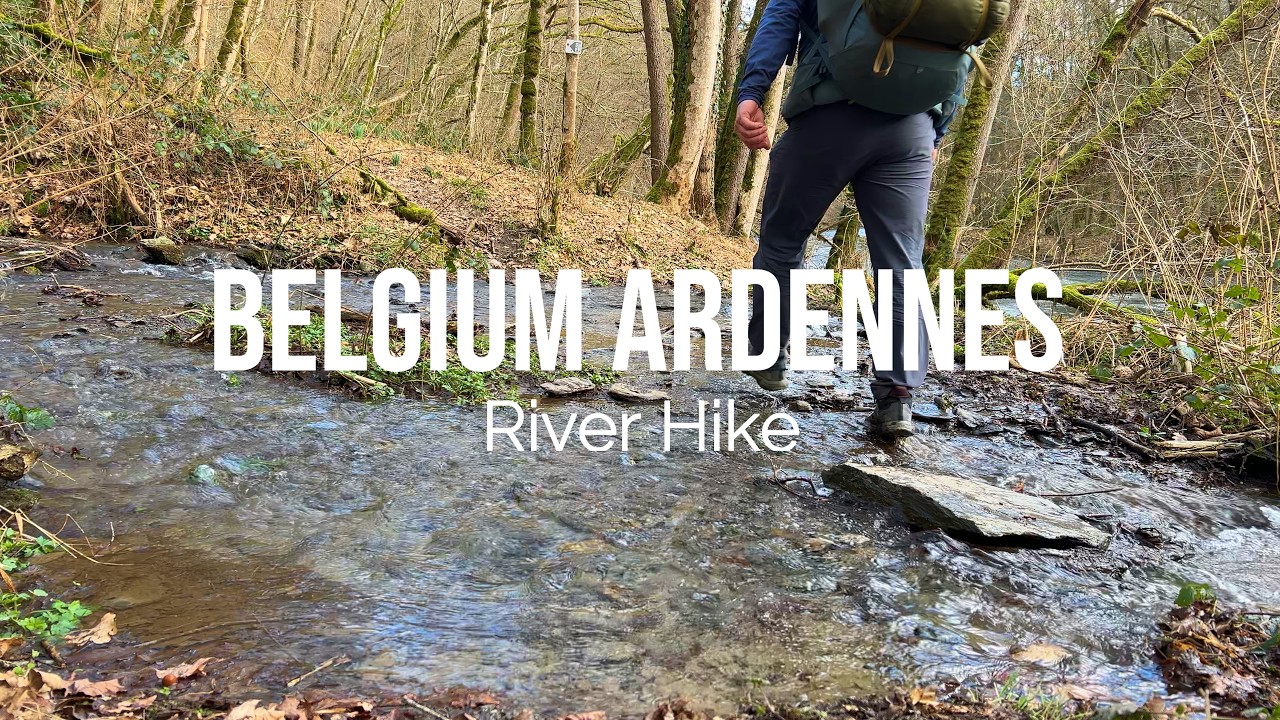 Belgium Ardennes River Hike
