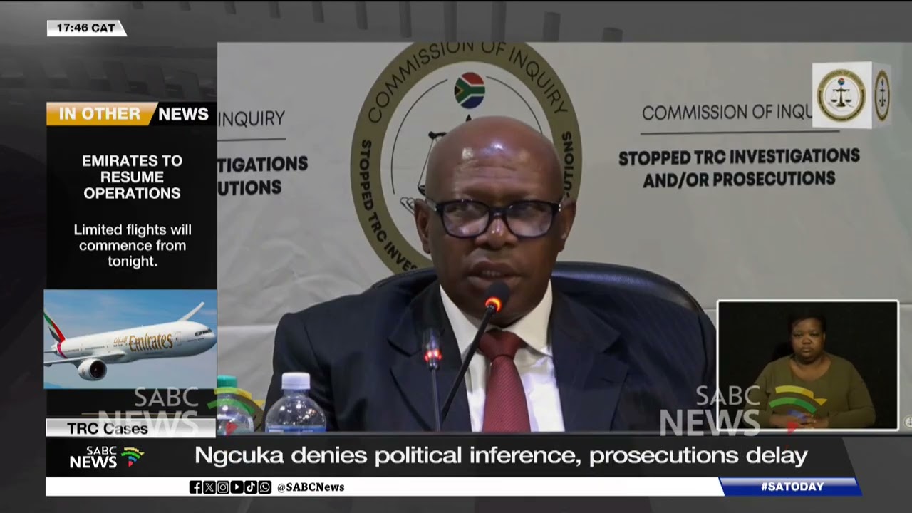 TRC Cases | Ngcuka says he would never allow political interference in the NPA