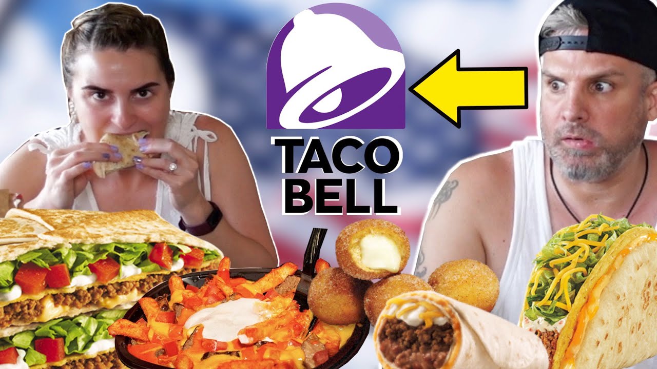 Brits Try [TACO BELL] For The FIRST TIME | USA Vacation Vlog No.4