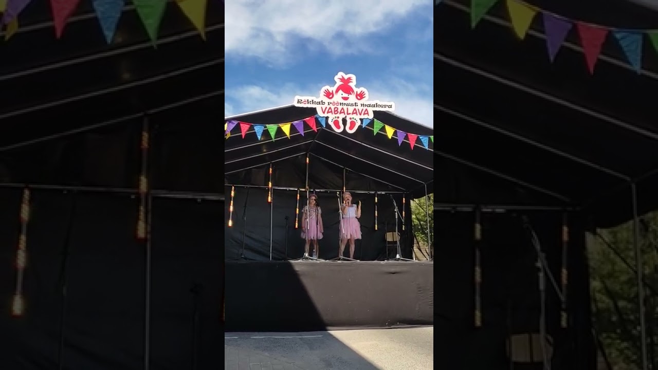 Vihmavari - Elisabeth ja Katarina - V&otilde;ru Lastefestival