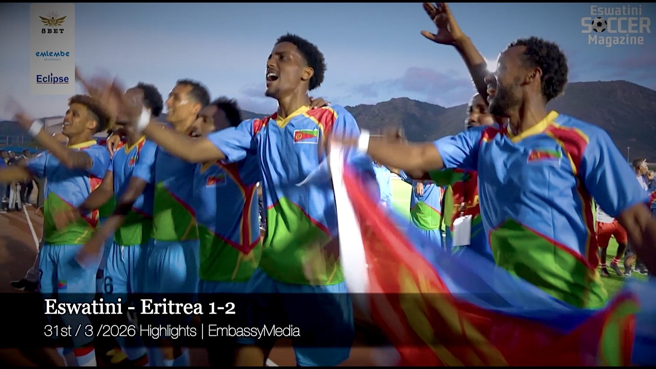 EmbassyMedia - Eswatini vs Eritrea (Highlights in High Quality) #AFCON