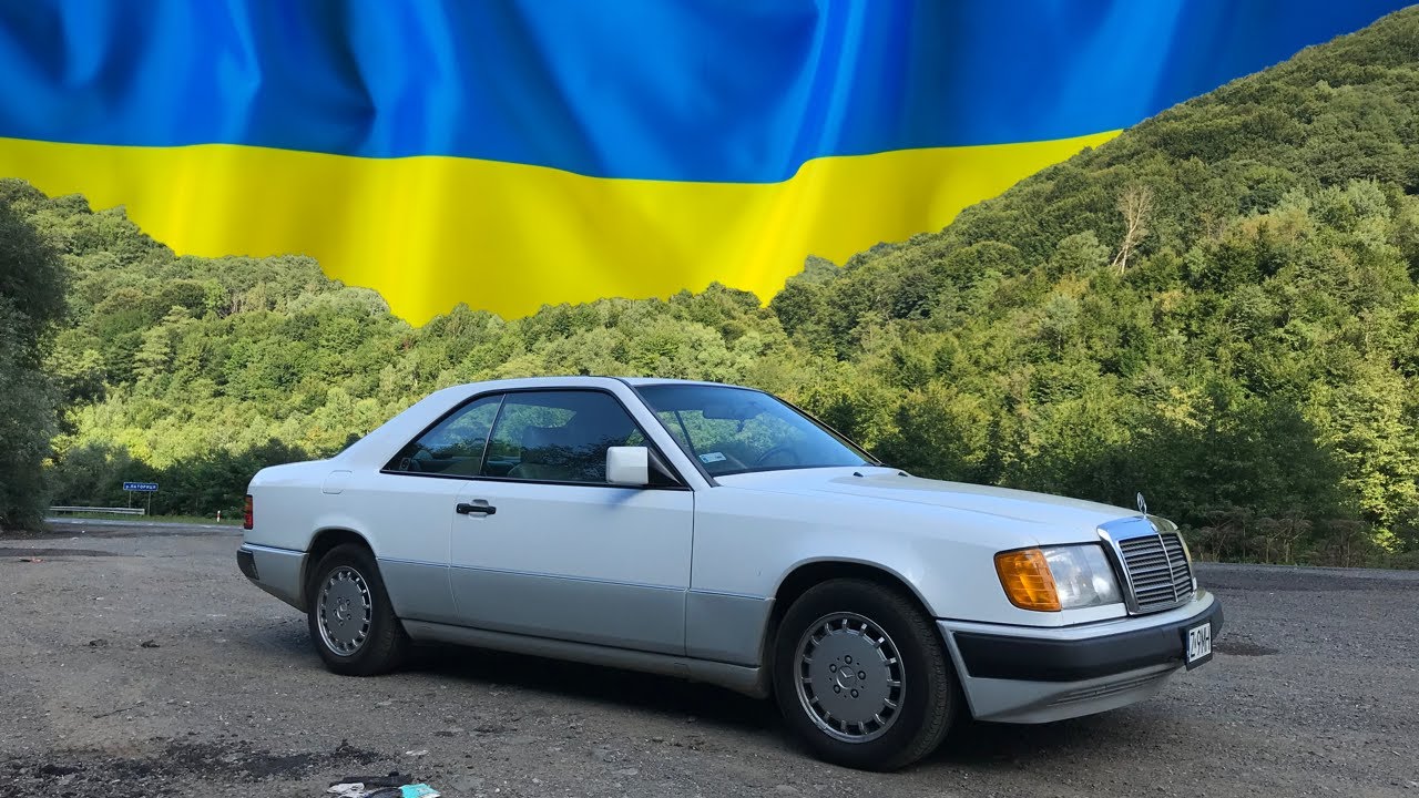 pojechałem starym mercedesem na Ukrainę