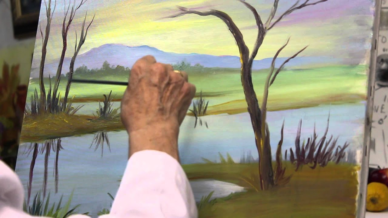 30. Dibujo y Pintura. Paisaje al óleo 3 de 3