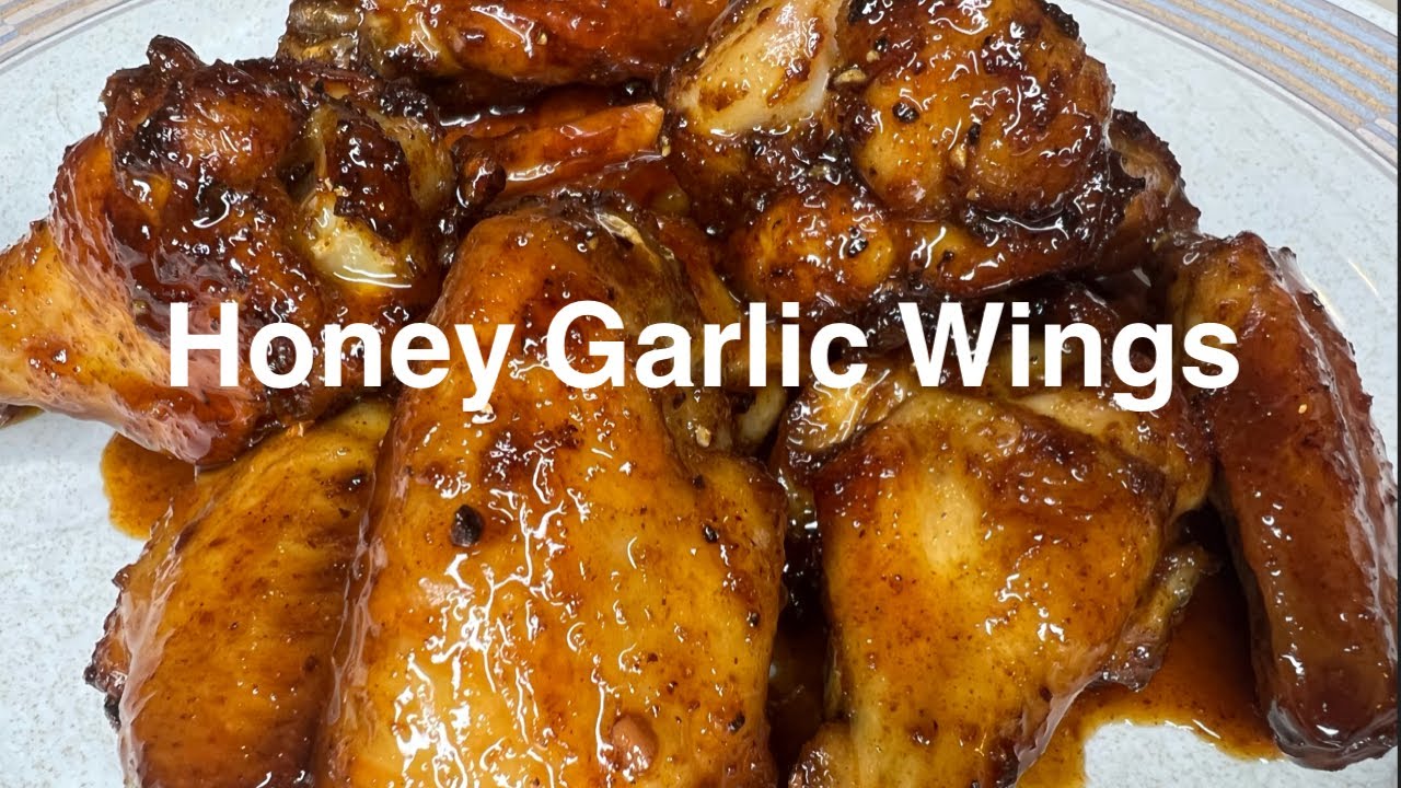 Air Fryer Honey Garlic Wings Recipe