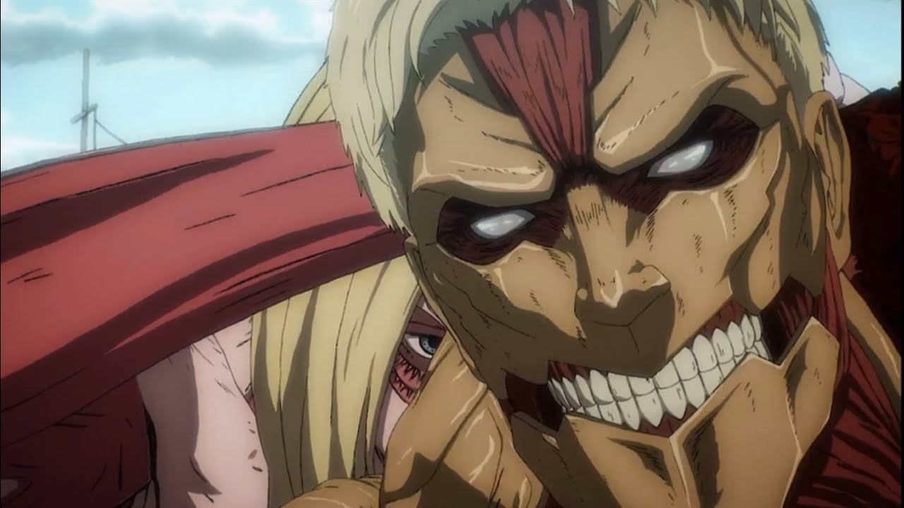 【Eng sub】Attack on Titan Episode 86 Fighting Scene 1/5 進撃の巨人86話 戦闘シーン① 英字幕 女型&鎧の巨人 vs イェーガー派